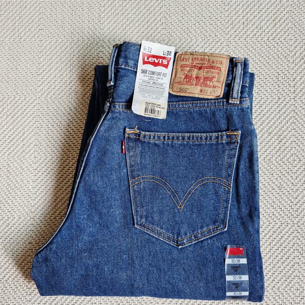 레어템 리바이스 560 컴포트핏 W32 새상품