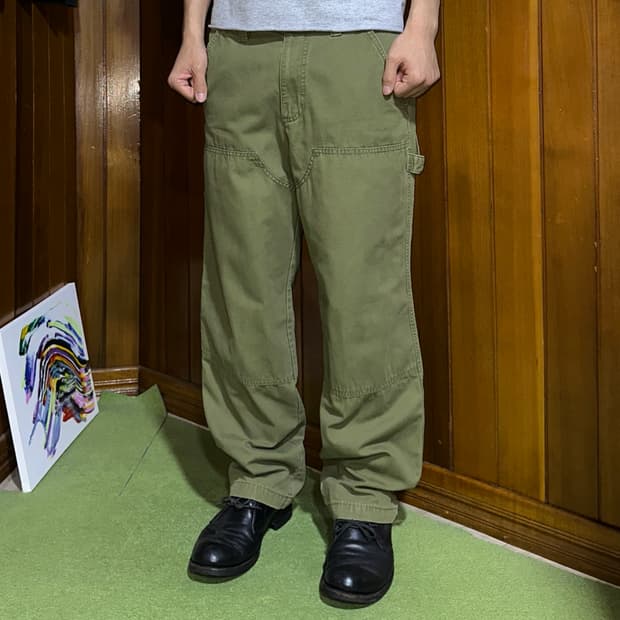 Gap double knee carpenter work pants