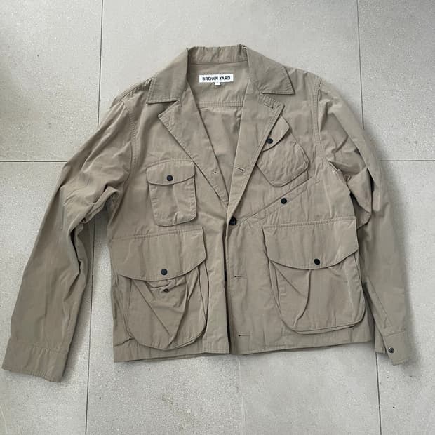 브라운야드 멀티 포켓 자켓 02 사이즈 2 105