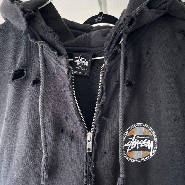 stussy 후드 베스트