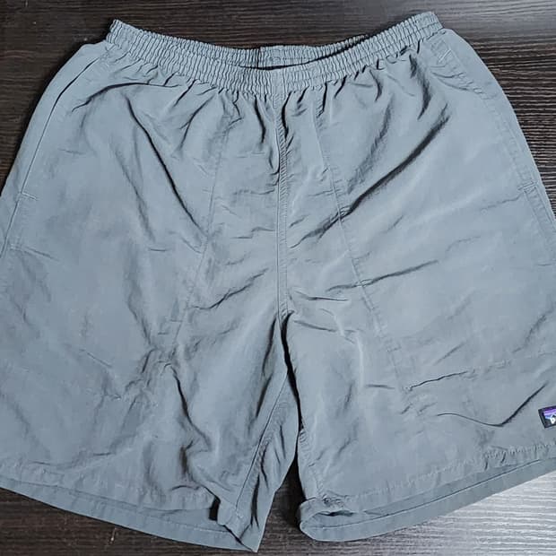 파타고니아 베기스 쇼츠 6인치 반바지 그레이 남성S