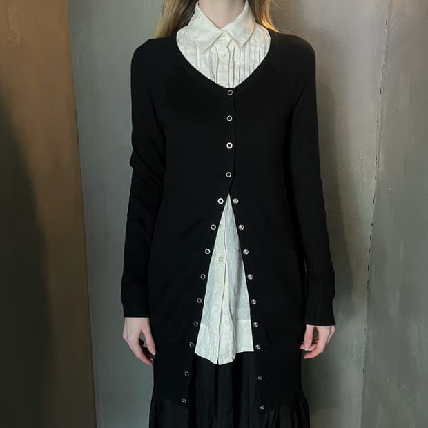 아르마니 롱 가디건