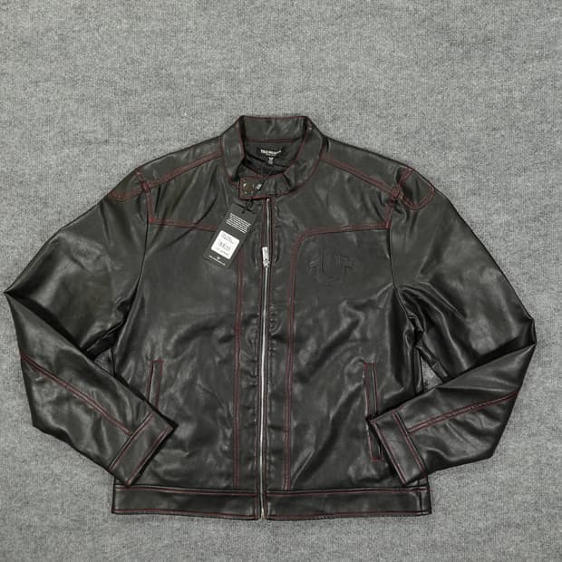 트루릴리전 플레더 모토 자켓