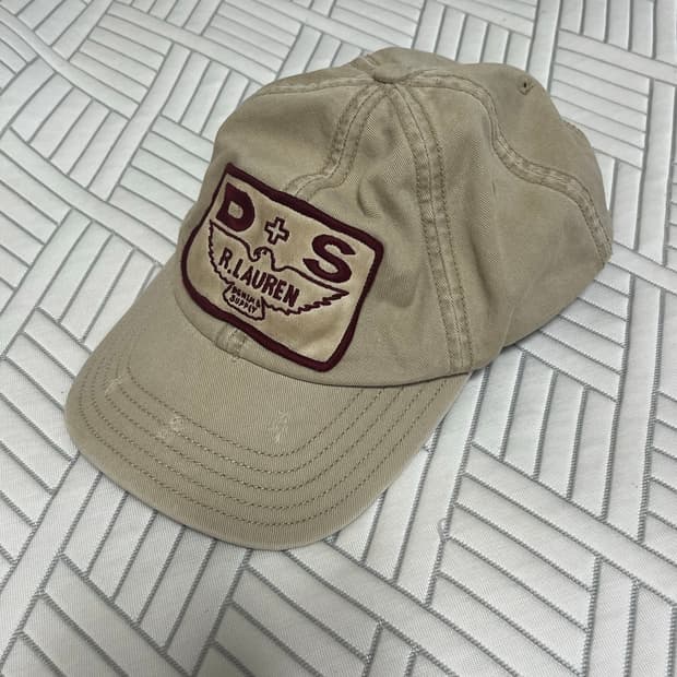 폴로 데님앤 서플라이 볼캡 베이지