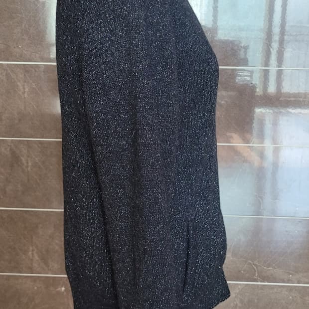 (여성85사이즈) 럭스 골프 집업 니트.가디건