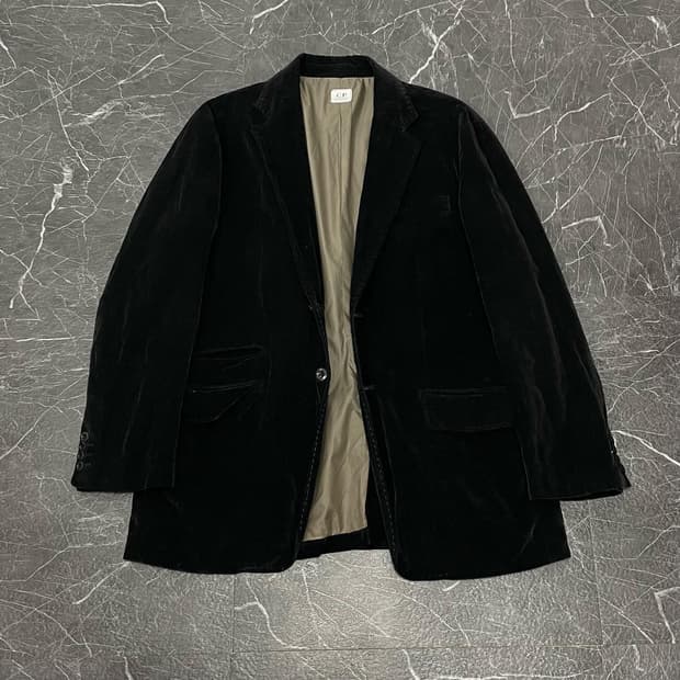 XL C.P COMPANY 벨벳 벨루어 웨스턴 블레이저