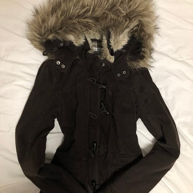 아베크롬비 y2k 털 퍼 떡볶이 더플 코트 자켓 야상 점퍼 울프죠