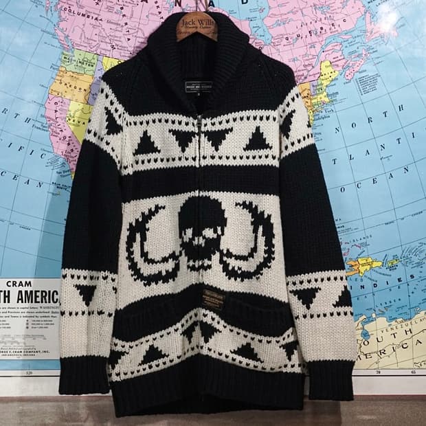 러프앤러기드 스컬 코위찬 자켓