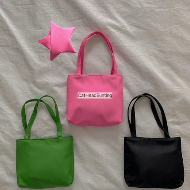 hai맛 새틴 미니백