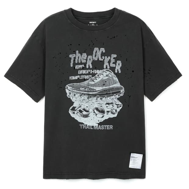 [M] 새티스파이 The Rocker 모스테크 반팔 티셔츠