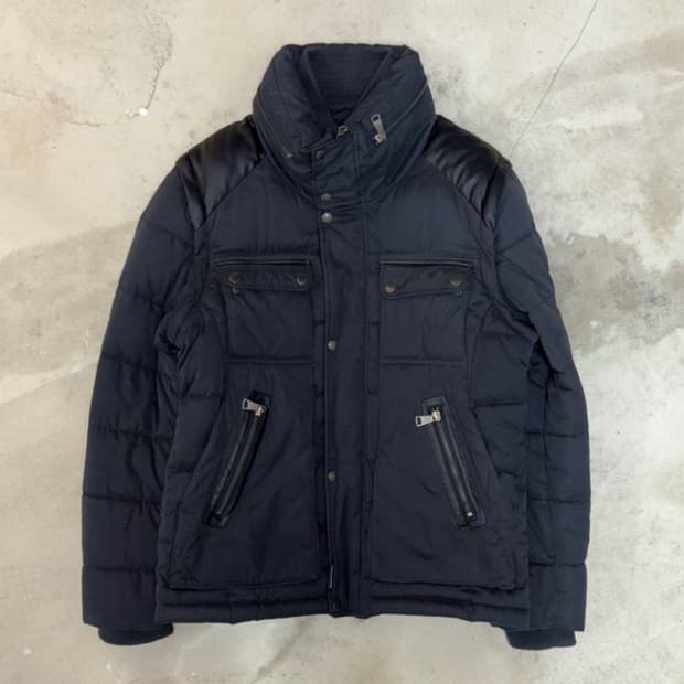 [50] Dolce & Gabbana Biker Down Jacket