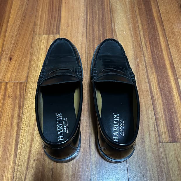 하루타 PU 페니로퍼 블랙 265