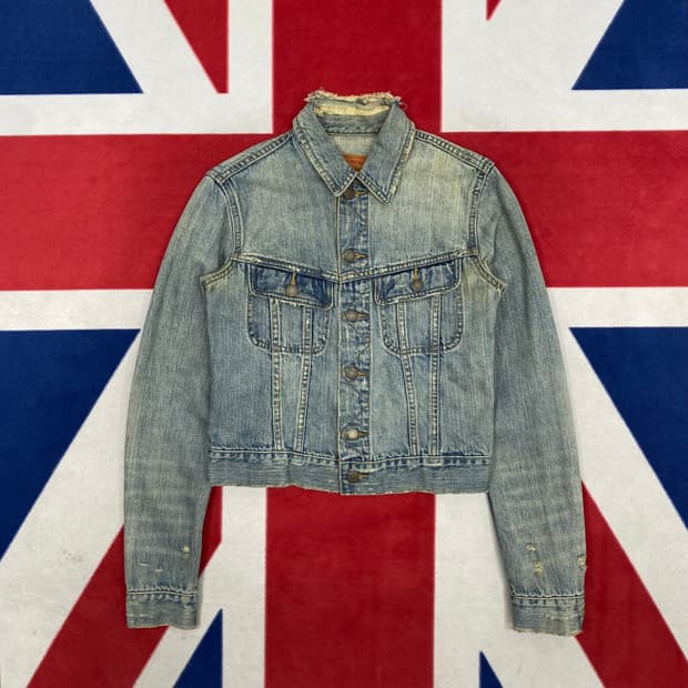 폴로 데님자켓 여성S 