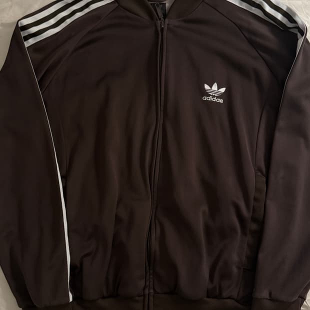 아디다스 슈퍼스타 딥브라운 져지