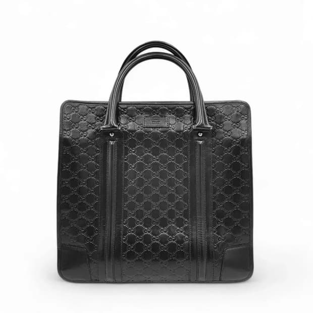 구찌 마이크로 시마 스퀘어 토트백