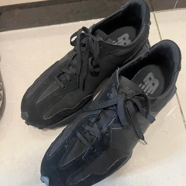 뉴발란스 327 블랙 295size