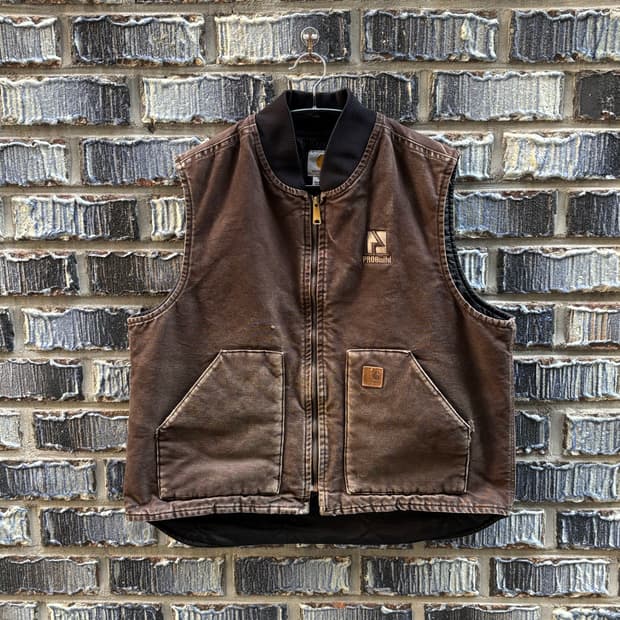 칼하트 v02 샌드스톤 덕 베스트