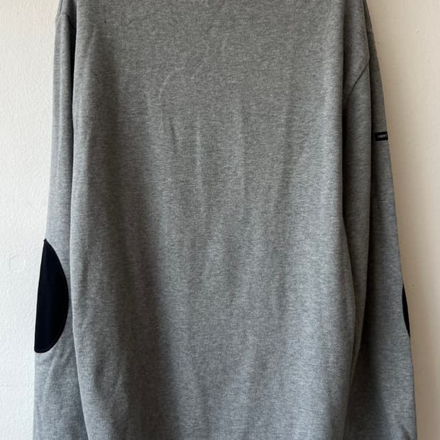 SAINT JAMES 세인트제임스 남성 그레이 보더티셔츠