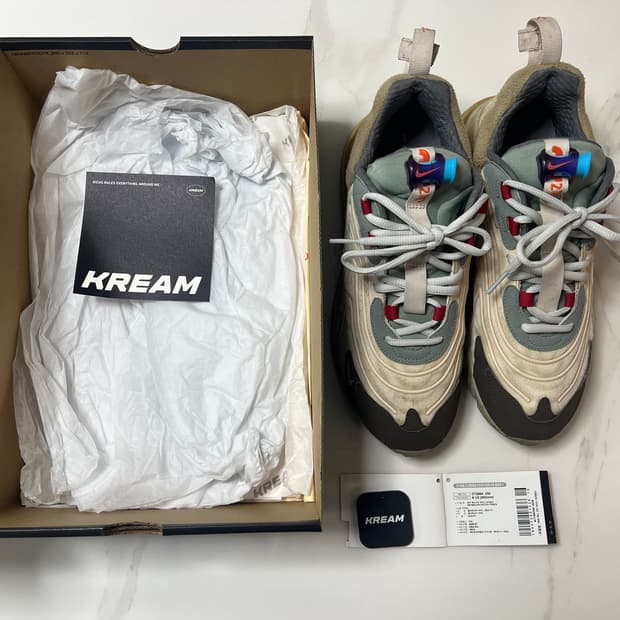 [265] 나이키 트래비스 스캇 에어맥스 270 캑터스 트레일