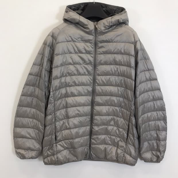 유니클로 울트라라이트 후드다운 그레이 [2XL]