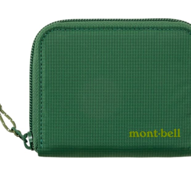 몽벨 지퍼 월렛 그린