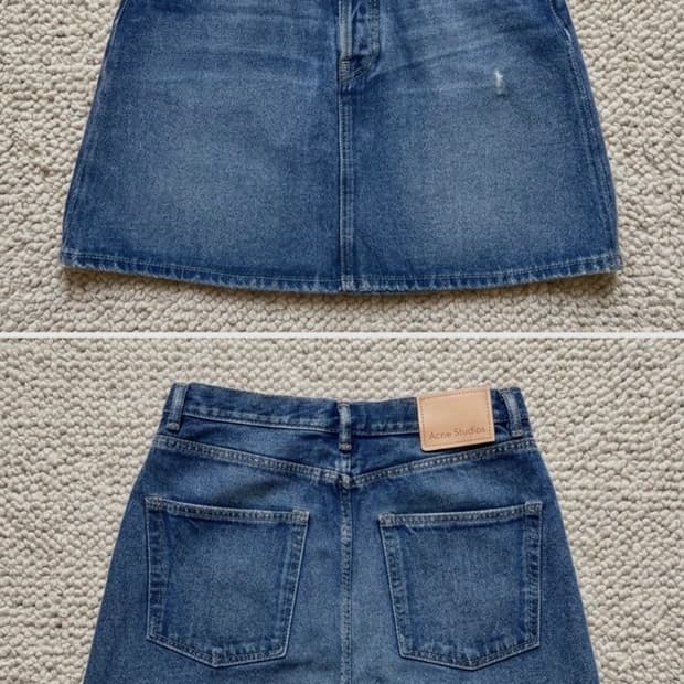 Acne studios 아크네스튜디오 데님스커트