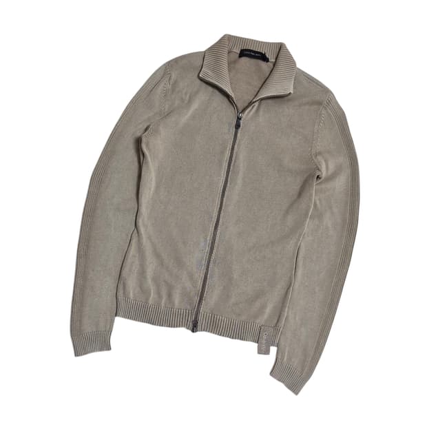 캘빈클라인 투웨이 니트집업