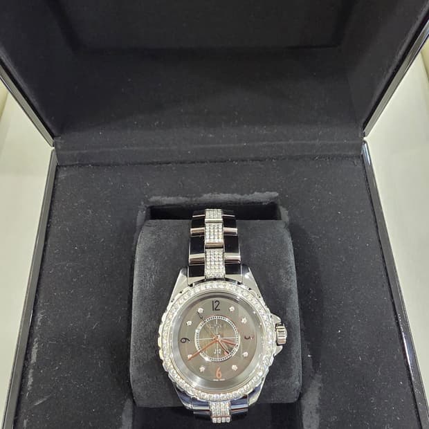 샤넬 세라믹 다이아 시계 정품