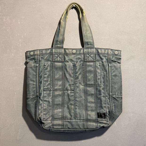 요시다포터 데님 토트백