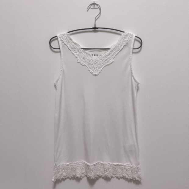 LEPSIM 레이스 슬리브리스