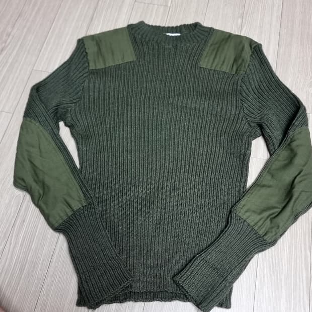 미군 밀리터리 코만도 니트 스웨터 그린(42)