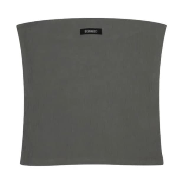 보헤미안서울 튜브탑 카키