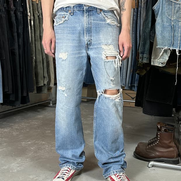 90's USA Made 빈티지 리바이스 517 부츠컷