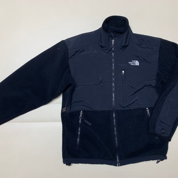노스페이스 정품 블랙 플리스 후리스 데날리 자켓