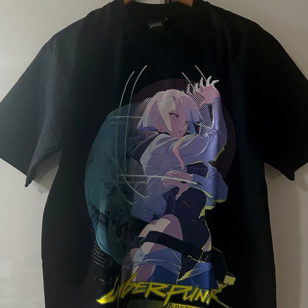 사이버펑크 엣지러너 부틀렉 애니메이션 티셔츠