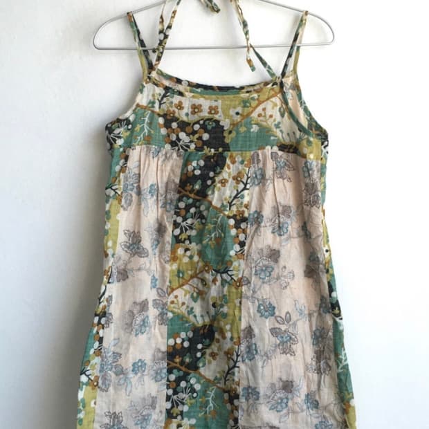 tree halter sleeveless 시네마클럽 나시