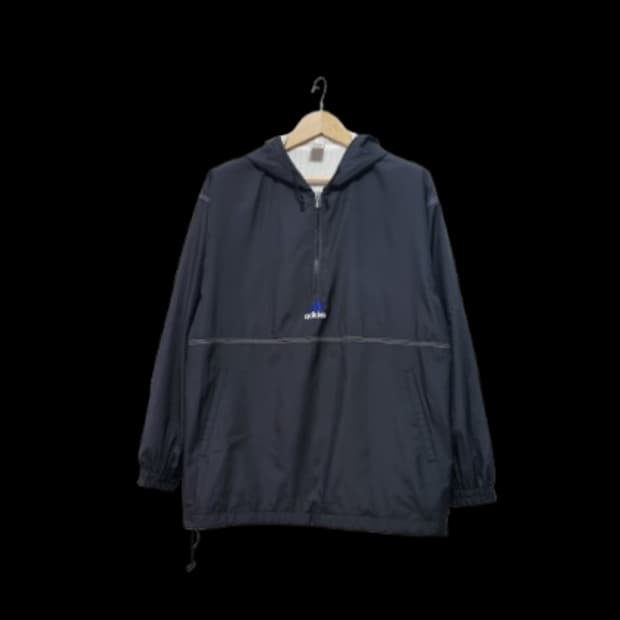 남성 레어 90's 빈티지 아디다스 데상트 아노락 바람막이 트레이닝복