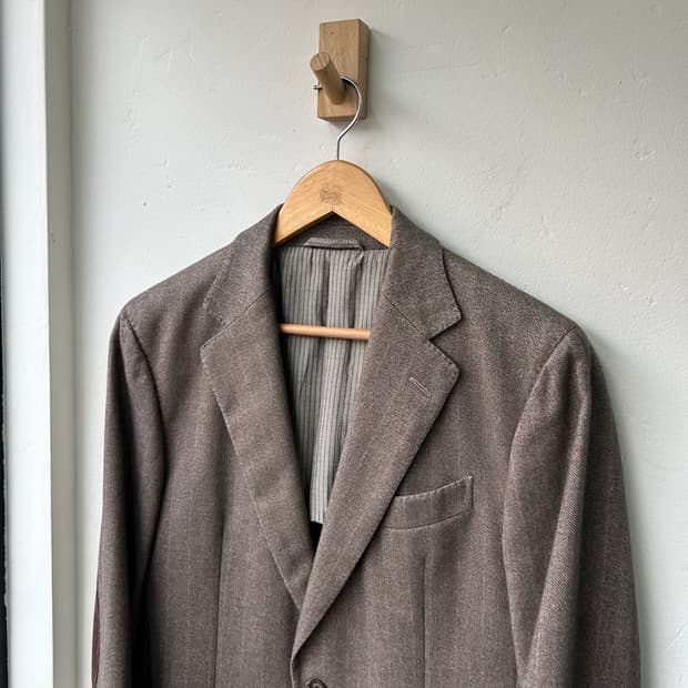 16424 - 에르메네질도 제냐 헤링본 블레이저 자켓 (48R)