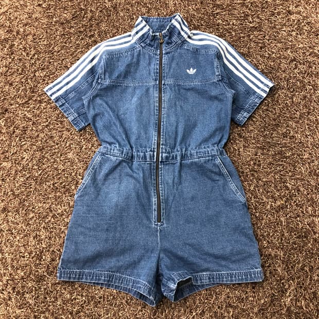 S 아디다스 신형 데님 점프수트