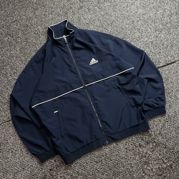 00s 아디다스 올드스쿨 우븐 풀오버 아노락 웜업 2595