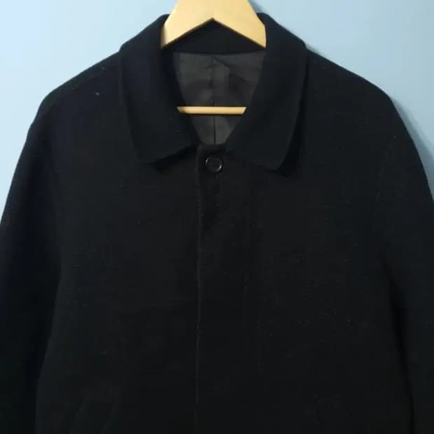 발망 블랙 하프 코트 ~95