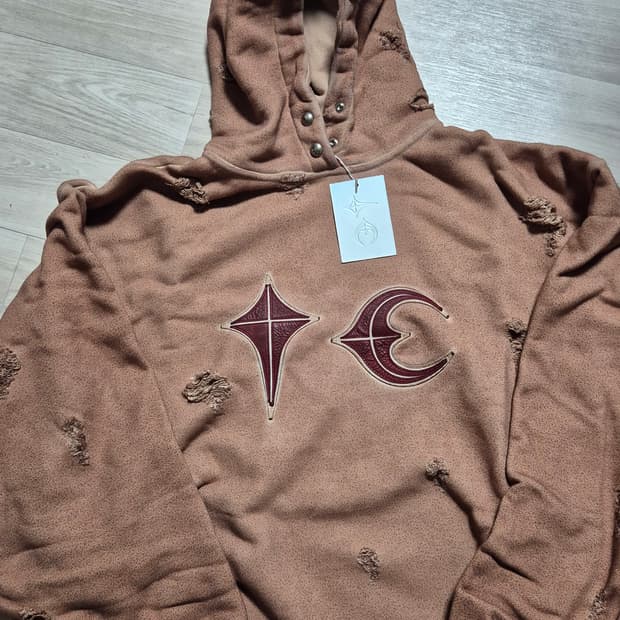 떠그클럽 락후디 베이지 2사이즈