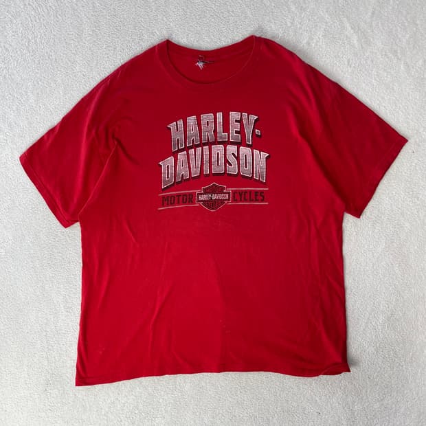 할리데이비슨 블랙힐 반팔티셔츠 