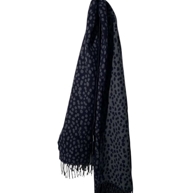 peyton place 레오파드 패턴 머플러