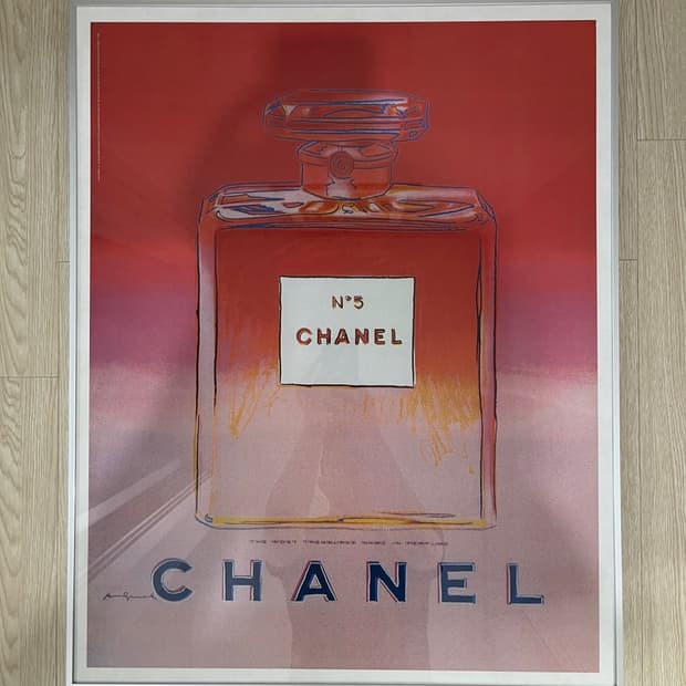 샤넬 x 앤디워홀 아트 포스터 AD1997 CHANEL