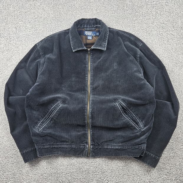 90's 폴로랄프로렌 코듀로이 스윙탑 블루종 자켓 ( M )/ 10301