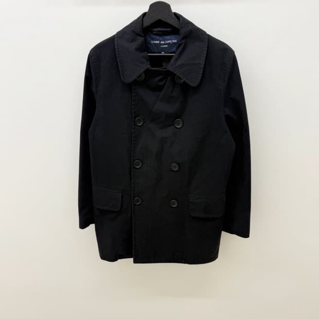 꼼데가르송 옴므 코튼 피코트