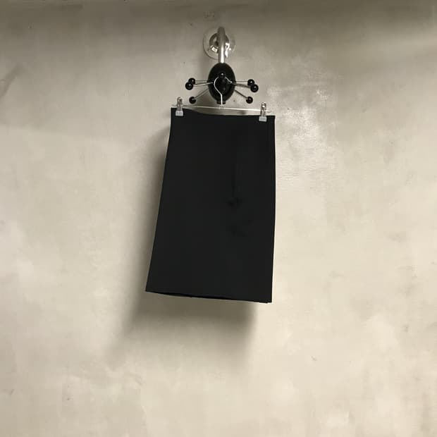 질샌더 NAVY 블랙 스커트 34(W)