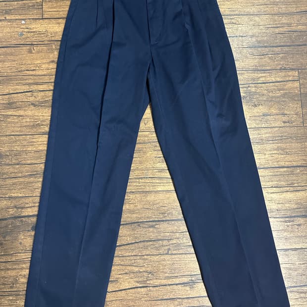 도커스 Dockers 레트로 와이드핏 치노 네이비 면바지 30사이즈