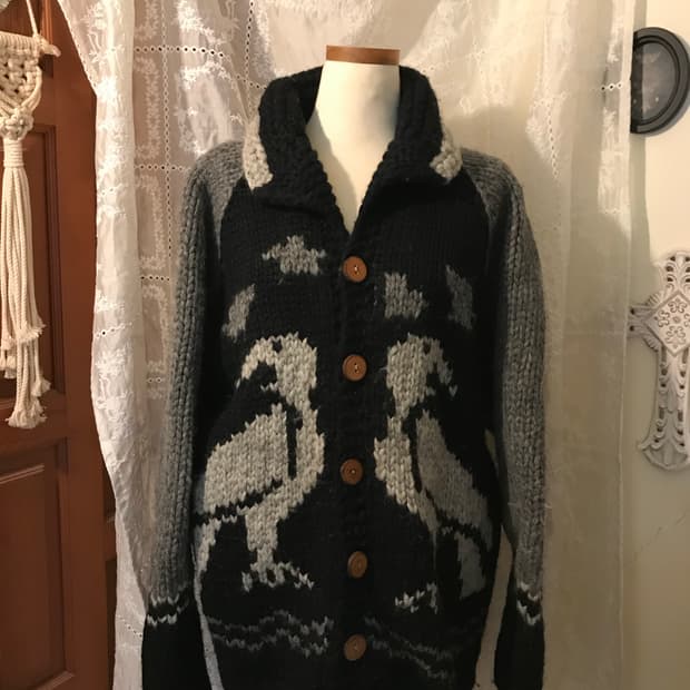 빈티지 캐나다 코위찬 셰퍼드